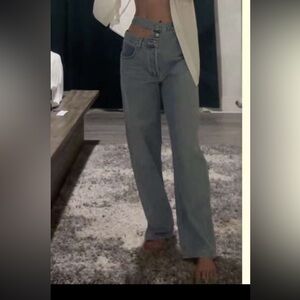 Agolde cut out pants